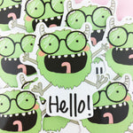 Vinyl Sticker - Hello Monster