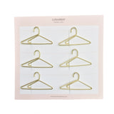 Paper Clips Hangers - Set of 6 (Rose Gold)