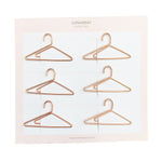 Paper Clips Hangers - Set of 6 (Gold)