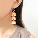 Rainbow Long Earrings