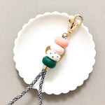 Muted Forest Lanyard Key Chain / Wristlet Strap
