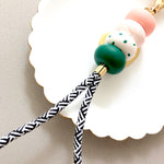 Muted Forest Lanyard Key Chain / Wristlet Strap