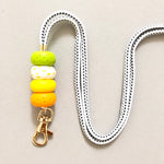 Bright Vibes Lanyard Key Chain / Wristlet Strap