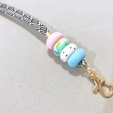Hawaii Holiday Lanyard Key Chain / Wristlet Strap