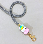 Hawaii Love Lanyard Key Chain / Wristlet Strap