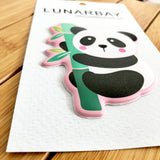 Puffy Sticker - Panda