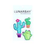 Puffy Sticker - Shiny Cactus with Metallic Foil