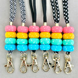Candy Floss Speckle Lanyard