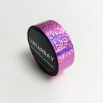 Holographic Light Pink / 15mm
