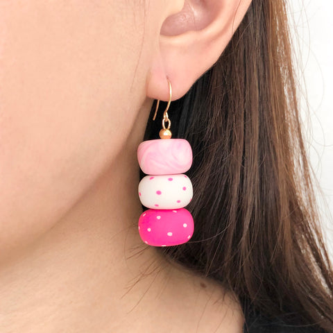 Pink Vibes Earrings