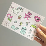 Washi Sticker - Sticker Doodles Pack