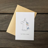 Greeting Card - Unicorn