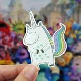 Vinyl Sticker - Unicorn Happy