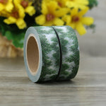 Washi tape - Green Foliage