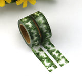 Washi tape - Green Foliage