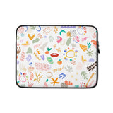 Abstract Kids Drawing Laptop Sleeve